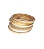 set-7-bracelet-stack-bangles-handcrafted-from-cow-horn - ảnh nhỏ  1